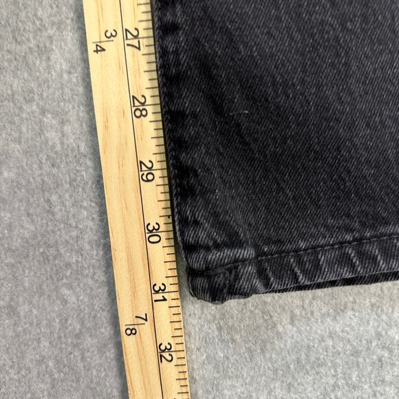 Universal Thread Jeans WMNS 10R Black Wash Denim HighRise Flare Comfort Stretch - Picture 9 of 11
